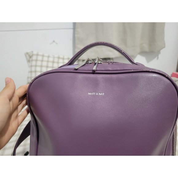 mat&nat purple backpack - Picture 2 of 10